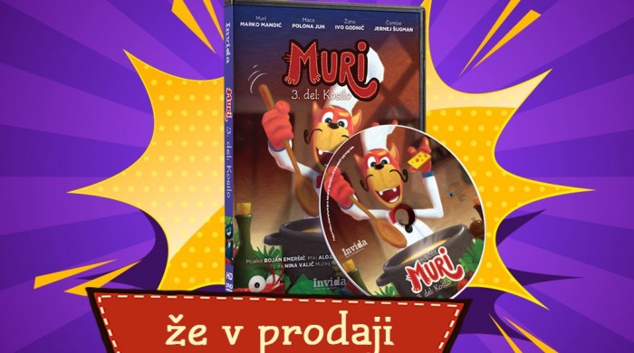 DVD 3: Miniserija Muri - KOSILO že v prodaji